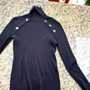 New York & Company Black Turtleneck Sweater